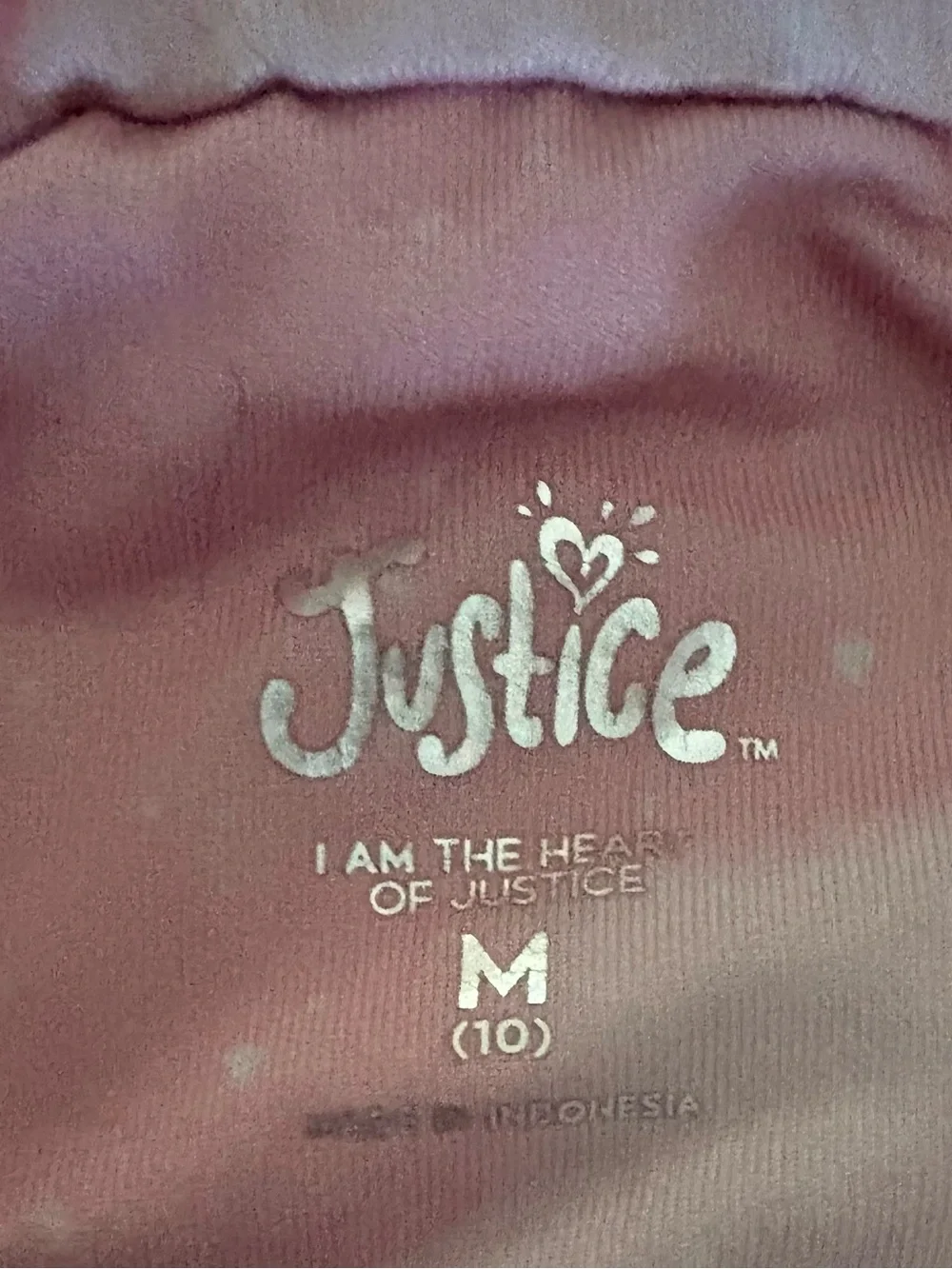 Justice Pink Ombre to Blue Mountain Print Leggings